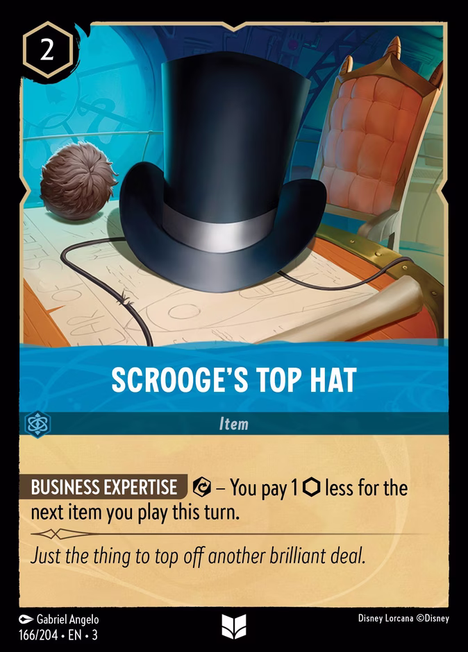 Scrooge's Top Hat #166 (Uncommon)