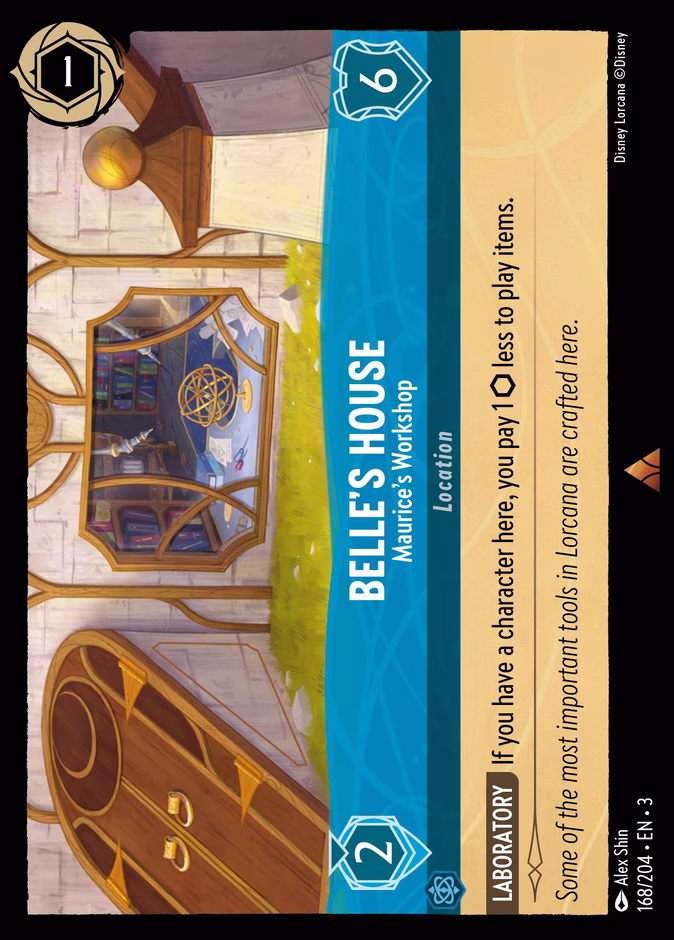 Belle's House - Maurice's Workshop #168 (Rare)