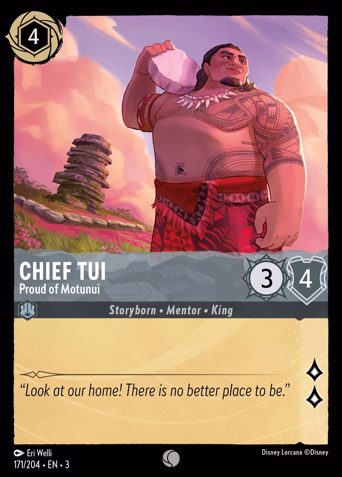 Chief Tui - Proud of Motunui #171 (Common)