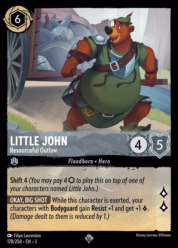 Little John - Resourceful Outlaw #178 (Super_rare)
