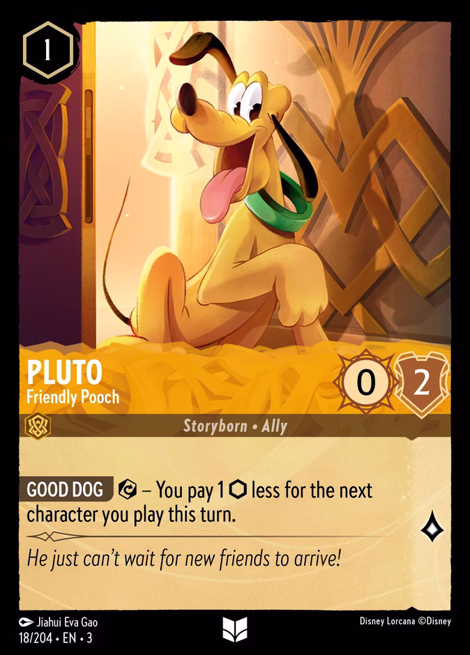 Pluto - Friendly Pooch #18 (Uncommon)