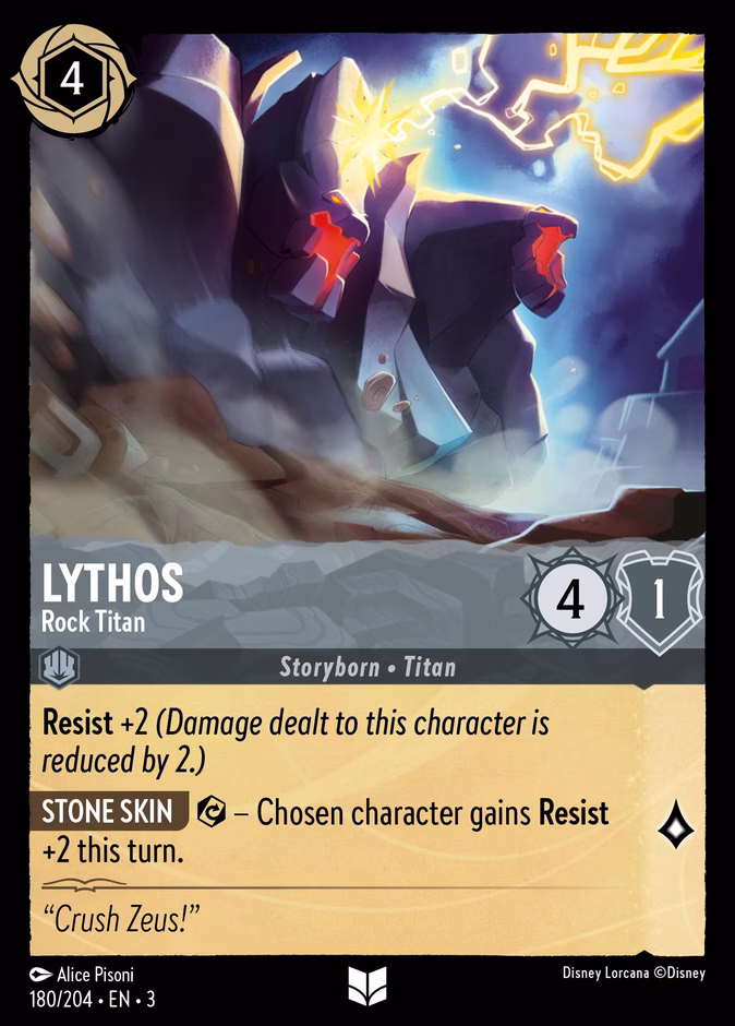 Lythos - Rock Titan #180 (Uncommon)