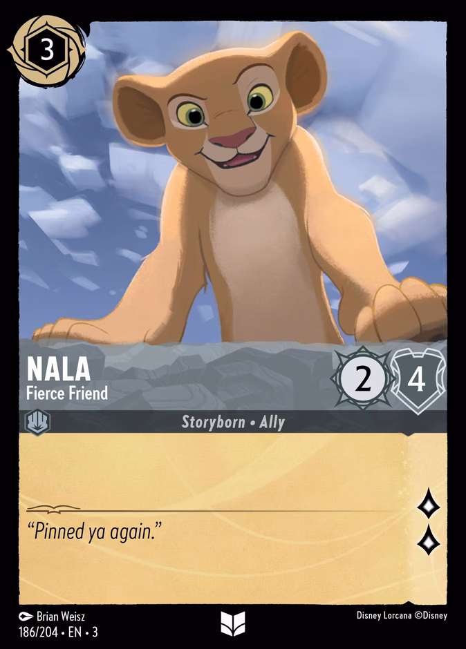 Nala - Fierce Friend #186 (Uncommon)