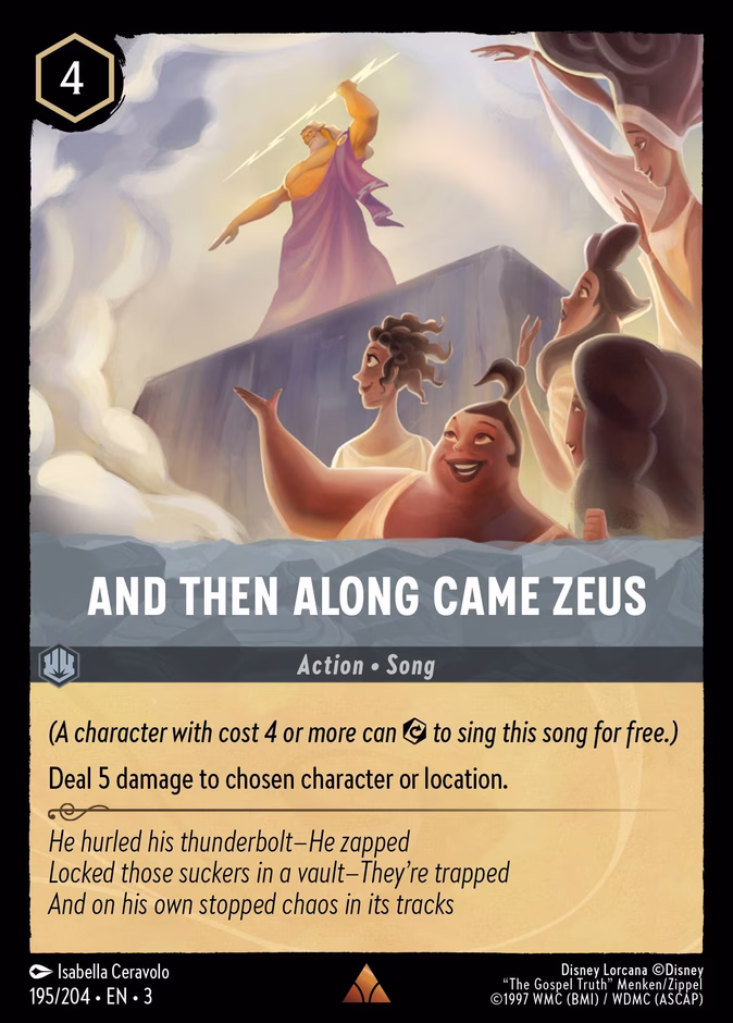 And Then Along Came Zeus #195 (Rare)