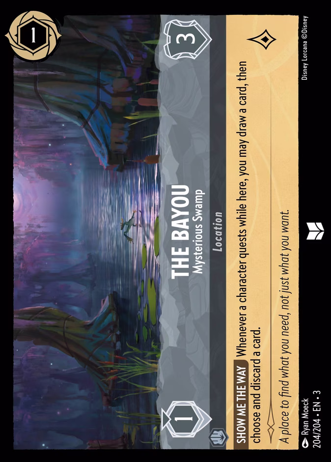 The Bayou - Mysterious Swamp #204 (Uncommon)