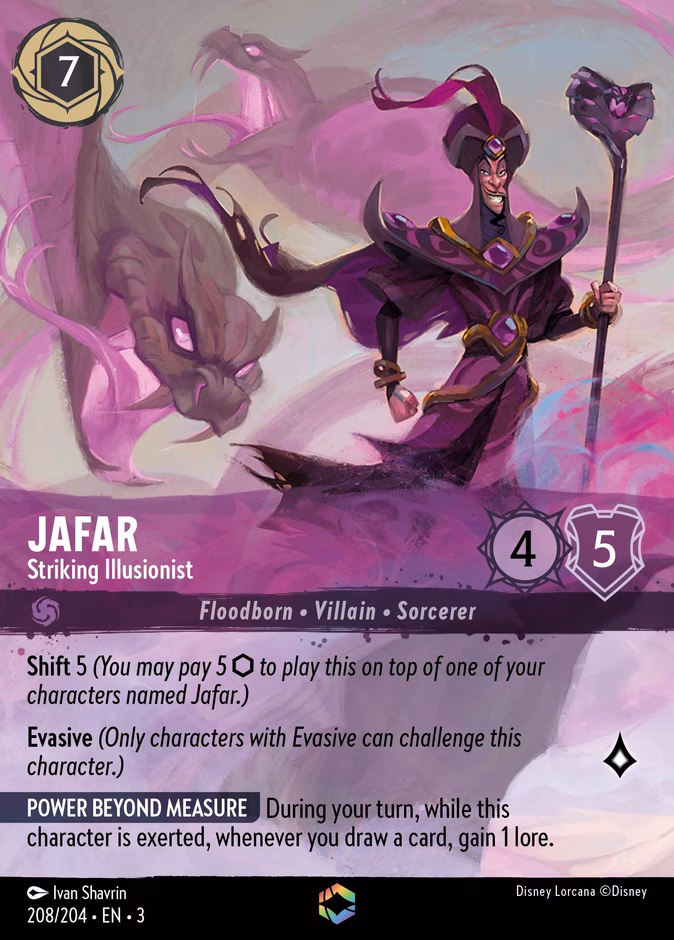 Jafar - Striking Illusionist #208 #208 (Enchanted)