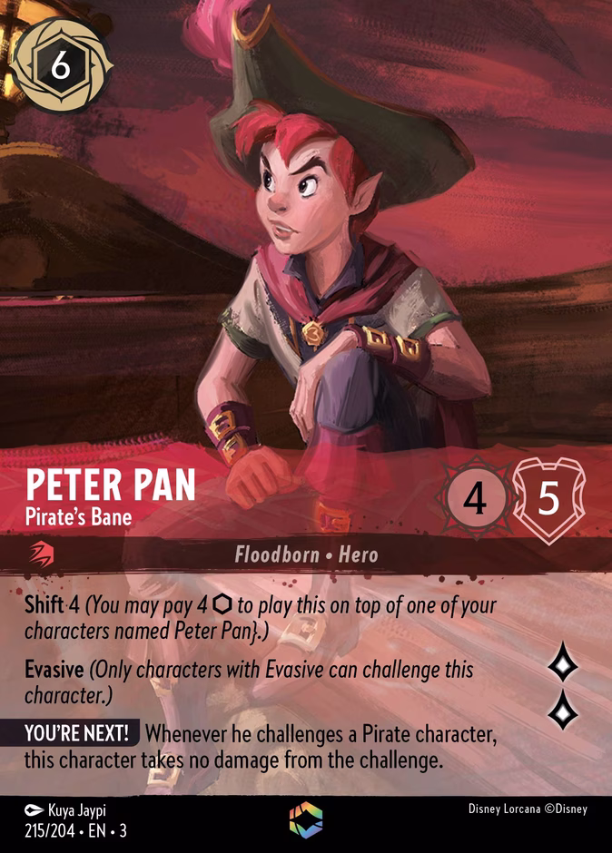 Peter Pan - Pirate's Bane #215 #215 (Enchanted)