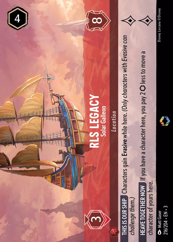 RLS Legacy - Solar Galleon #216 #216 (Enchanted)