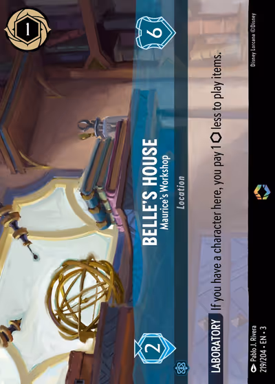 Belle's House - Maurice's Workshop #219