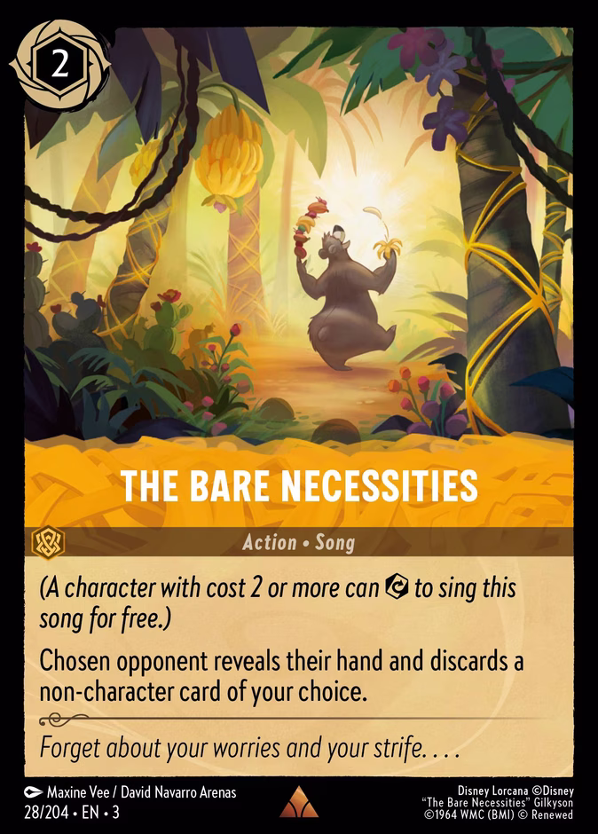 The Bare Necessities #28 (Rare)