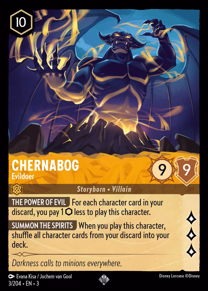 Chernabog - Evildoer #3 (Super_rare)