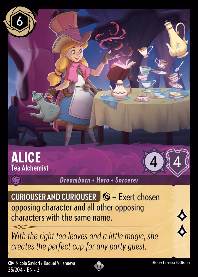 Alice - Tea Alchemist #35 (Super_rare)