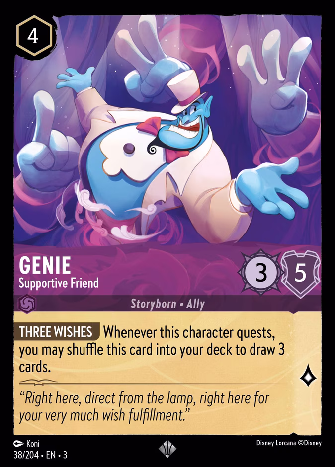Genie - Supportive Friend #38 (Super_rare)