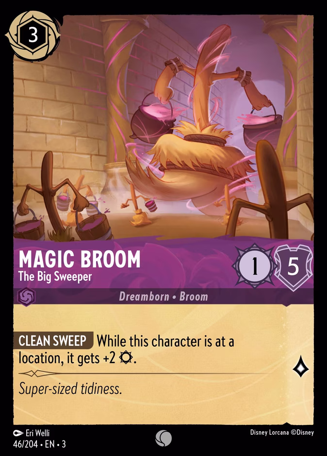 Magic Broom - The Big Sweeper #46 (Common)