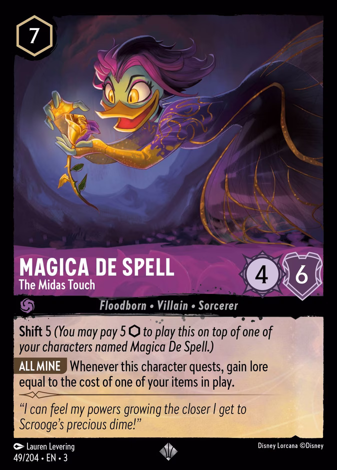 Magica De Spell - The Midas Touch #49 (Super_rare)