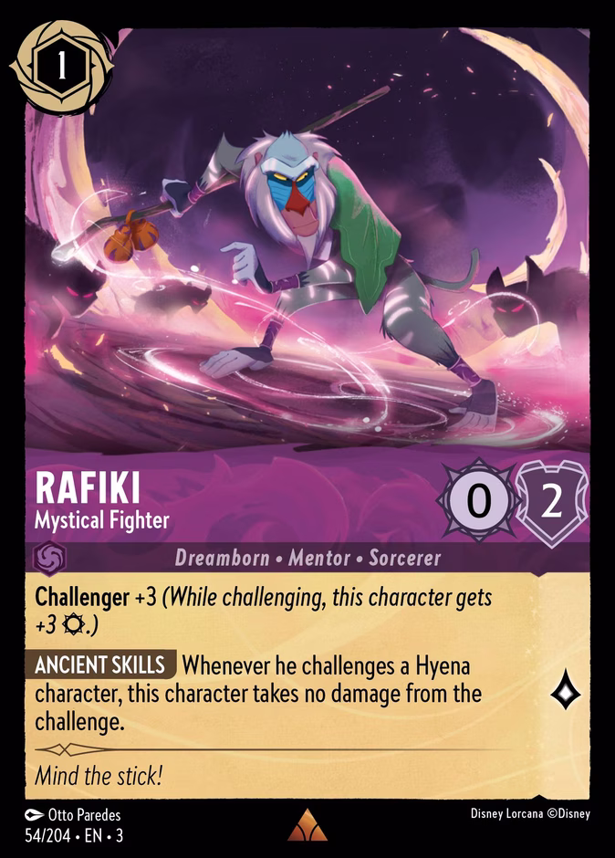 Rafiki - Mystical Fighter #54 (Rare)