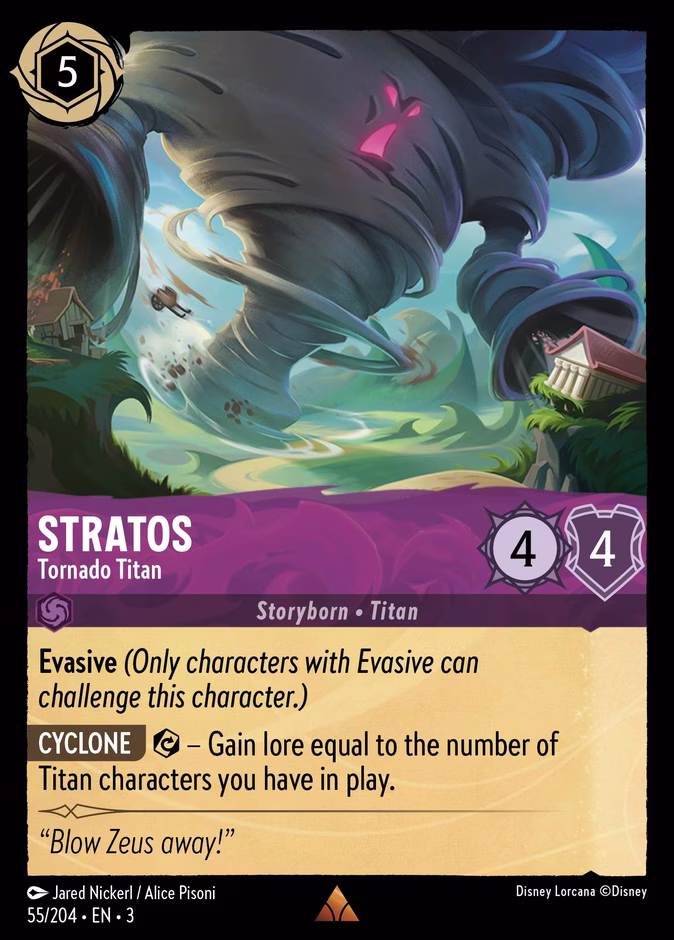 Stratos - Tornado Titan #55 (Rare)