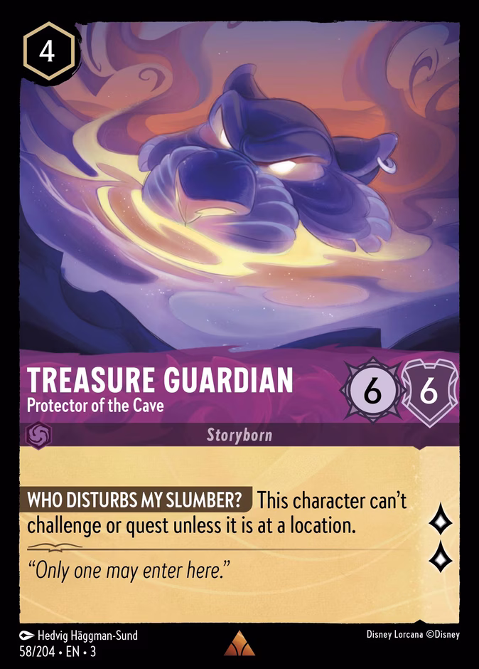 Treasure Guardian - Protector of the Cave #58 (Rare)