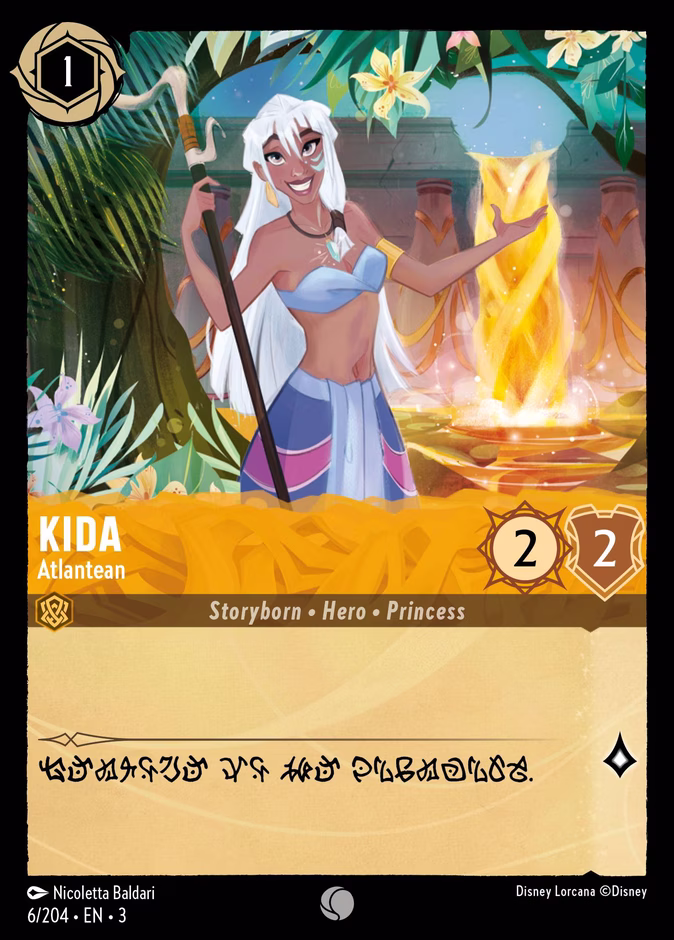 Kida - Atlantean #6 (Common)