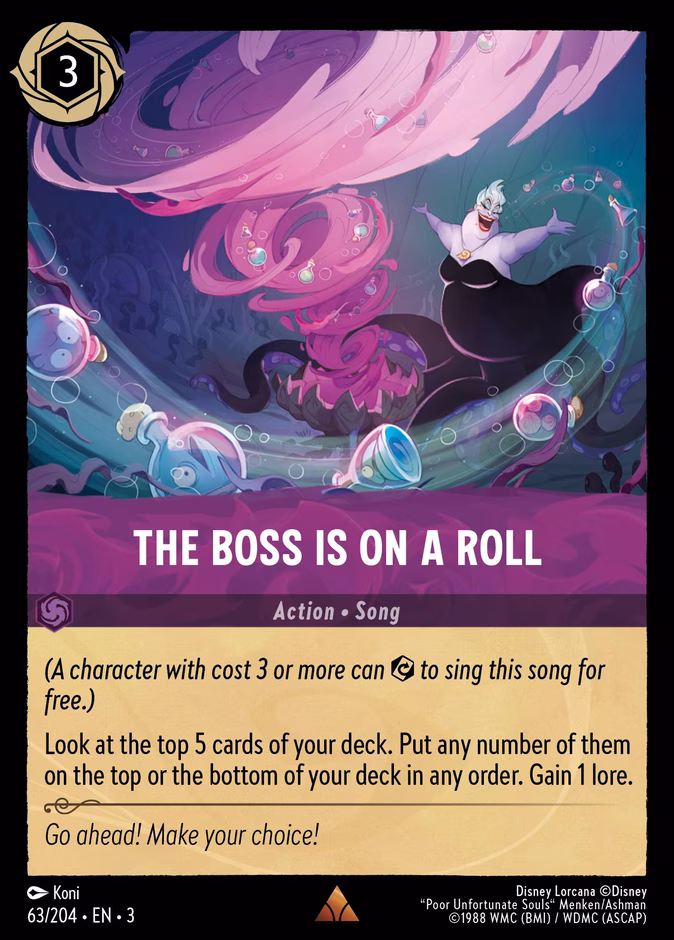 The Boss Is On A Roll #63 (Rare)