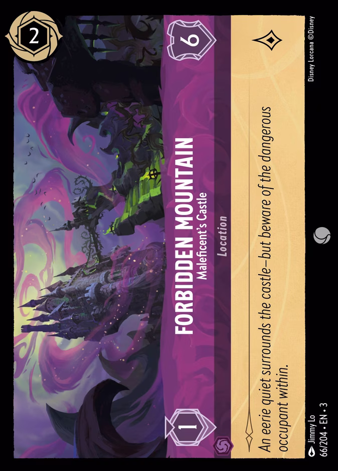 Forbidden Mountain - Maleficent's Castle #66 (Common)