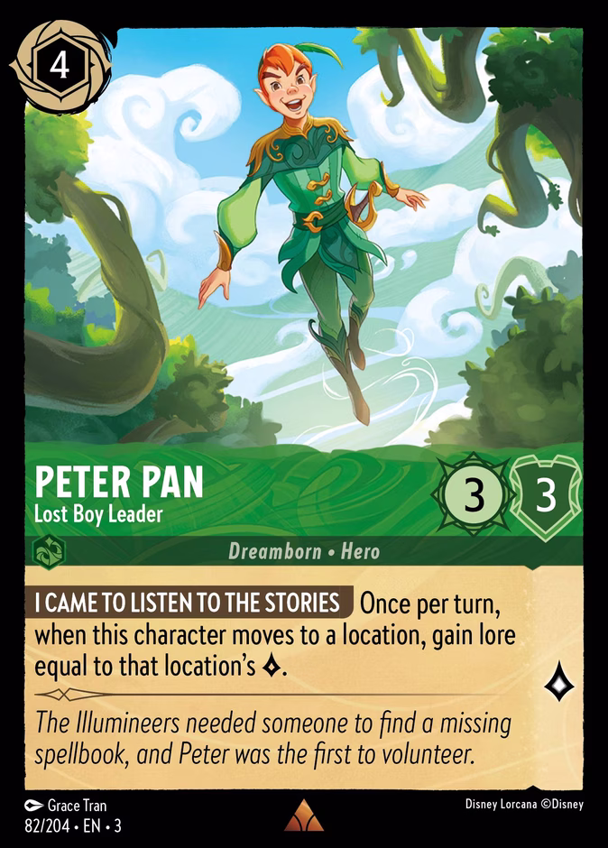 Peter Pan - Lost Boy Leader #82 (Rare)