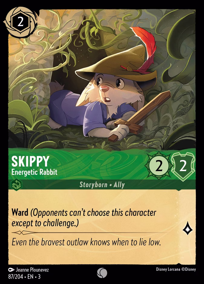 Skippy - Energetic Rabbit #87 (Common)