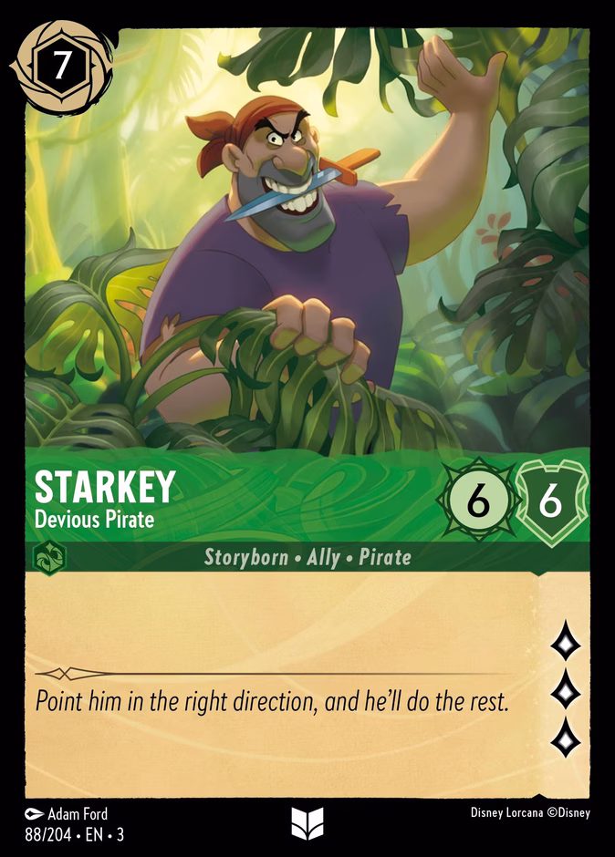Starkey - Devious Pirate #88 (Uncommon)