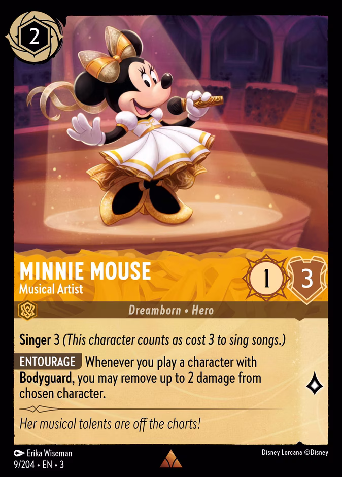 Minnie Mouse - Musical Artist #9 (Rare)