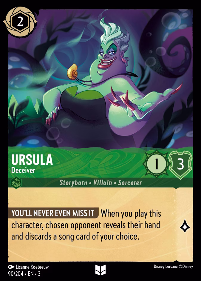 Ursula - Deceiver #90 (Uncommon)