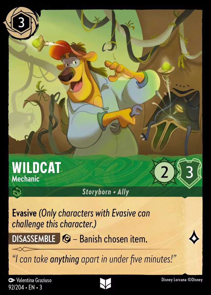 Wildcat - Mechanic #92 (Uncommon)