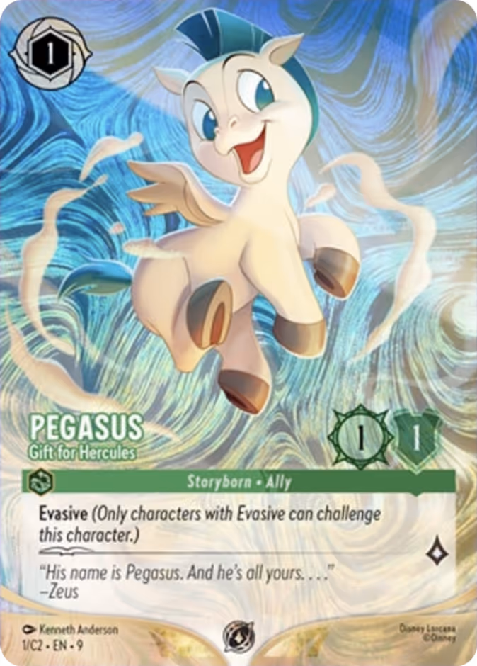 Pegasus - Gift for Hercules (Challenge) (#001) #1 (Promo Misc)