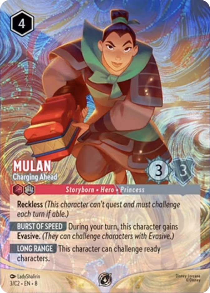 Mulan - Charging Ahead (Challenge) (#003) #3 (Promo Misc)