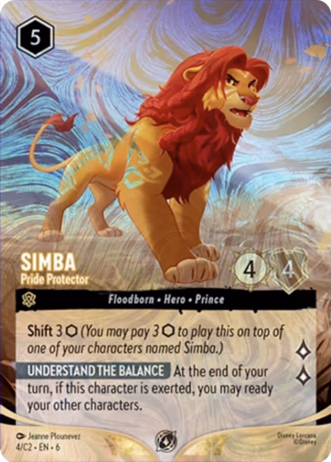Simba - Pride Protector (Challenge) (#004) #4 (Promo Misc)