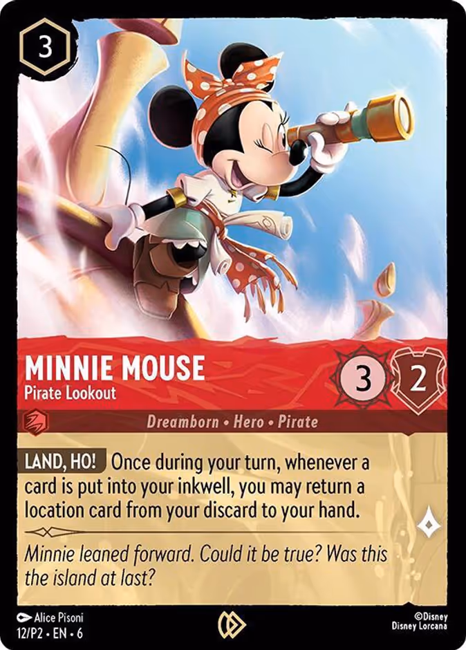Minnie Mouse - Pirate Lookout (League) #12 (Promo)