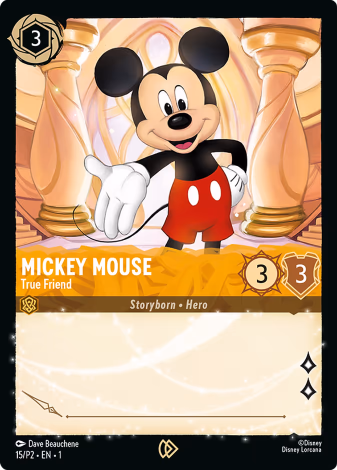 Mickey Mouse - True Friend (Continentals 2024) (Blank Signature) #15 (Promo)