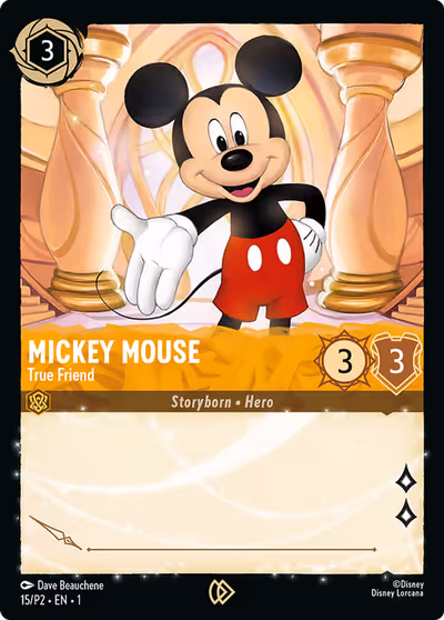 Mickey Mouse - True Friend (Continentals 2024) (Blank Signature)