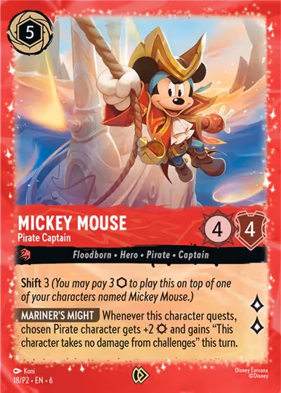 Mickey Mouse - Pirate Captain (Bundle)