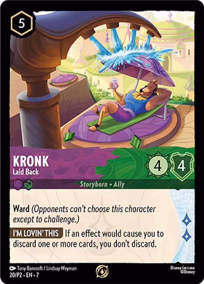 Kronk - Laid Back (League) #20 (Promo)