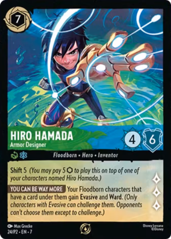 Hiro Hamada - Armor Designer (Set Championship) #24 (Promo Enchanted)
