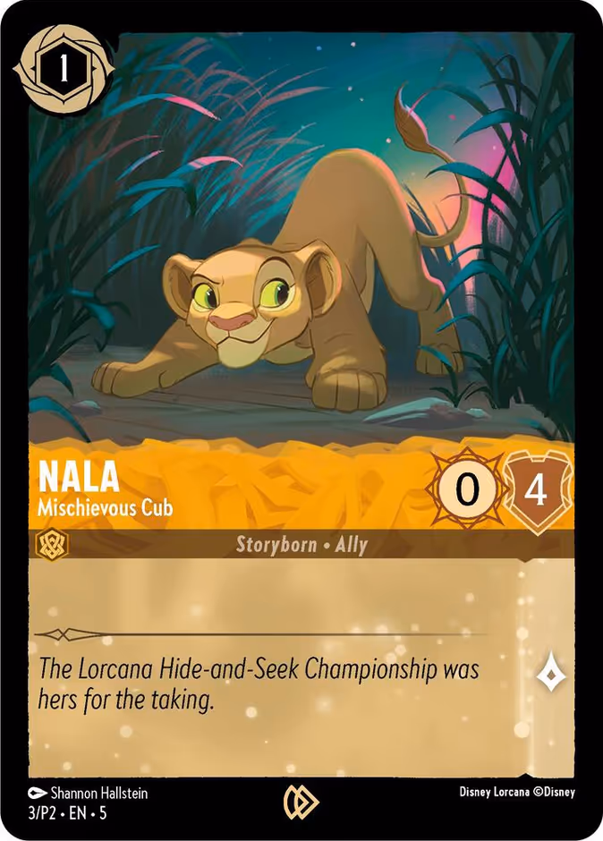 Nala - Mischievous Cub (League) #3 (Promo)