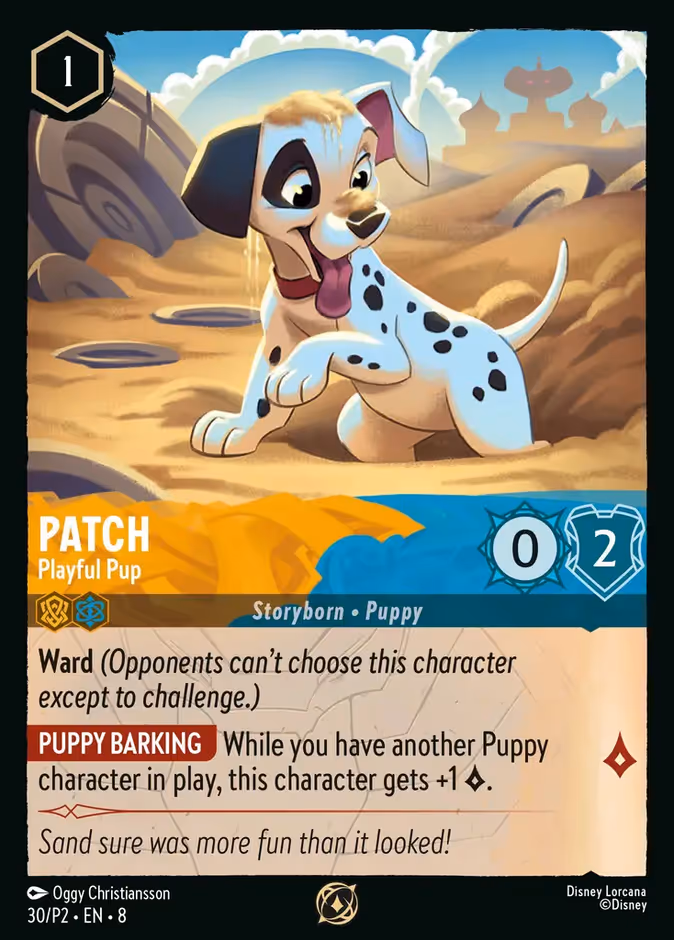 Patch - Playful Pup (League) #30 (Promo)