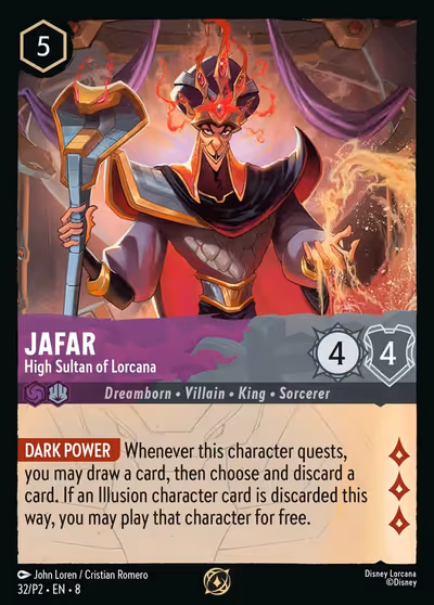 Jafar - High Sultan of Lorcana (Set Championship)