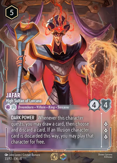 Jafar - High Sultan of Lorcana (Set Championship)