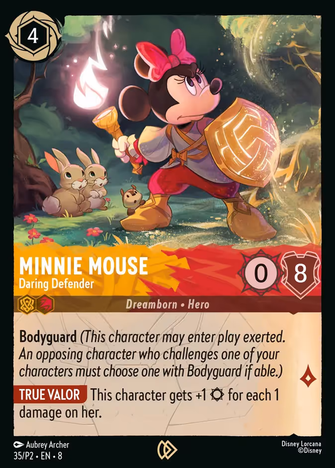 Minnie Mouse - Daring Defender (Buy-a-Box) #35 (Promo)