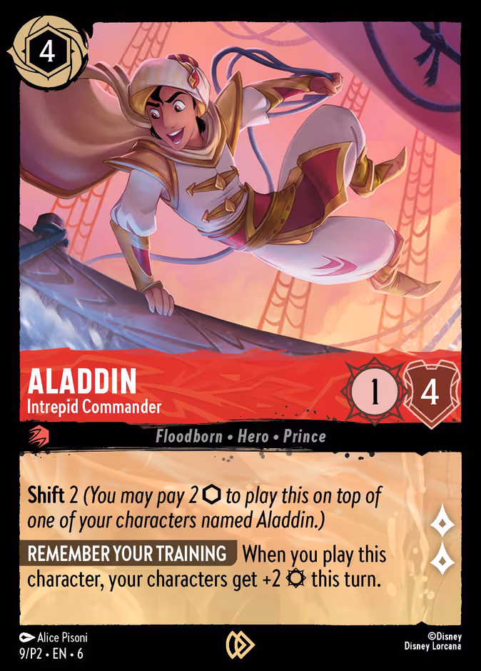 Aladdin - Intrepid Commander (Event Promo) #9 (Promo)