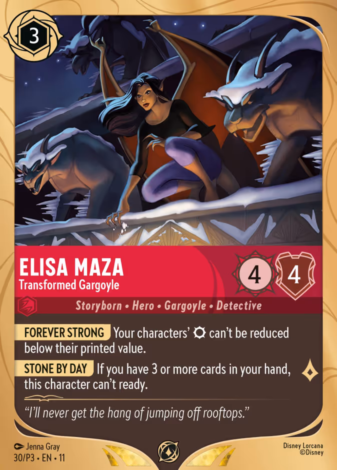 Elisa Maza - Transformed Gargoyle (League) #30 (Promo)