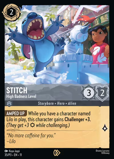 Stitch - High Badness Level (Event Promo)