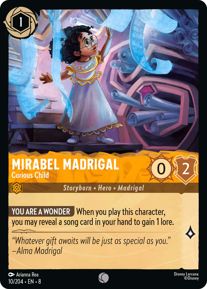 Mirabel Madrigal - Curious Child #10 (Common)