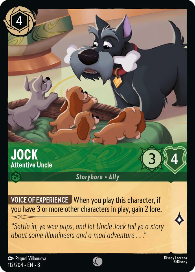 Jock - Attentive Uncle #112 (Common)